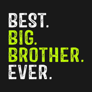 Best Big Brother Ever Funny T-Shirt