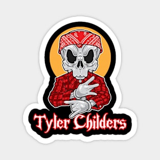 Skull Gangsta Tyler Childers Magnet
