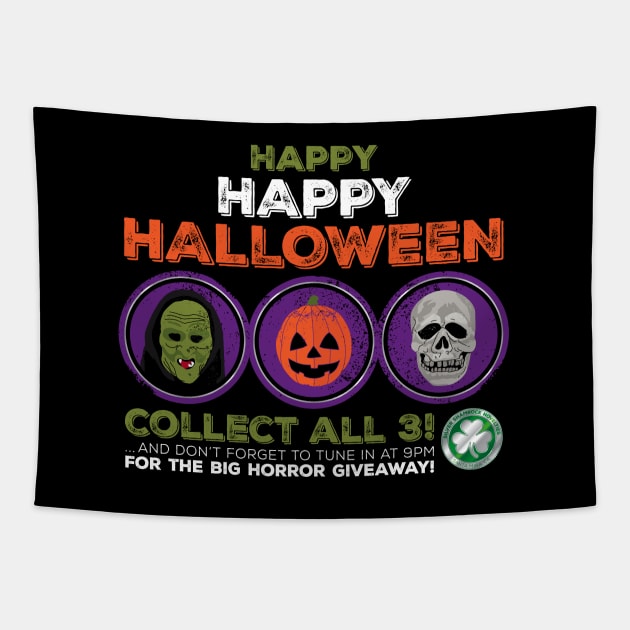 Happy Happy Halloween III (2/3) Tapestry by andrew_kelly_uk@yahoo.co.uk