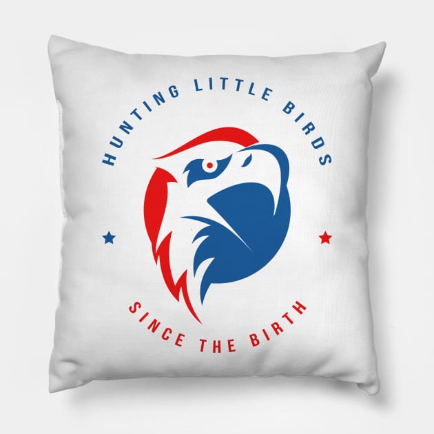 Hunting Little Birds Pillow by Whatastory