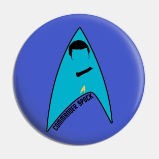 Commander Spock Pin