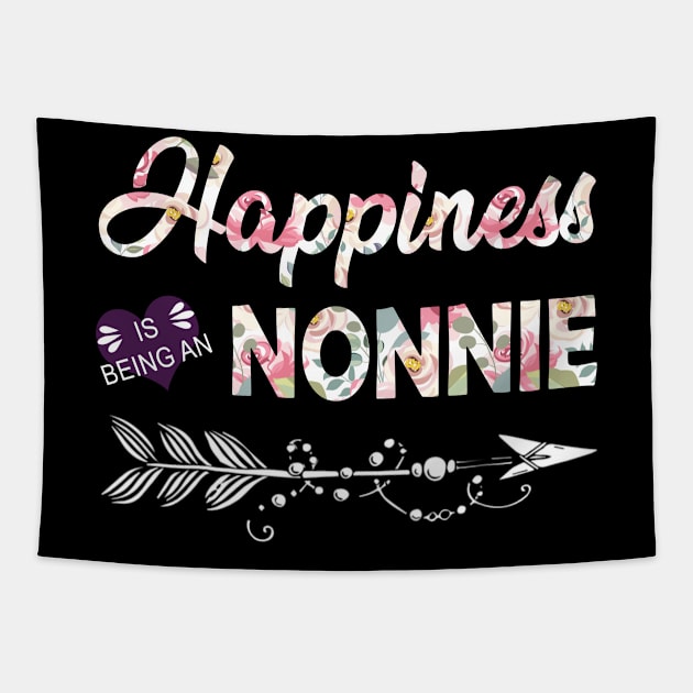 Happiness Is Being An Nonnie Tapestry by Damsin