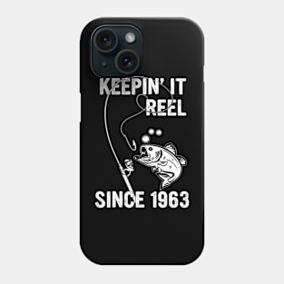 Keepin It Reel Since 1964 60th birthday born in 1964 Phone Case