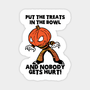 Funny Pumpkin Magnet