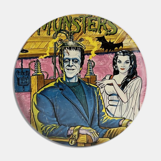 Munsters Lunch Box Pin by offsetvinylfilm