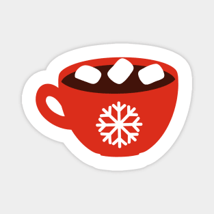 Hot chocolate pattern Magnet