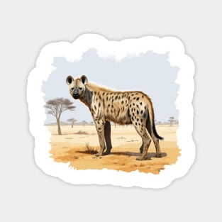 Spotted Hyena Magnet