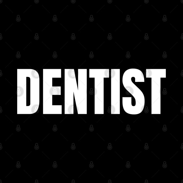 Dentist Word - Simple Bold Text by SpHu24