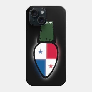 Panama Flag Christmas Light Phone Case