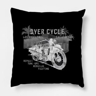 Dyer Cycle Classic Repair - in white Pillow