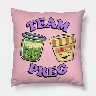 Team Preg (Pickles & Ice Cream) Pillow