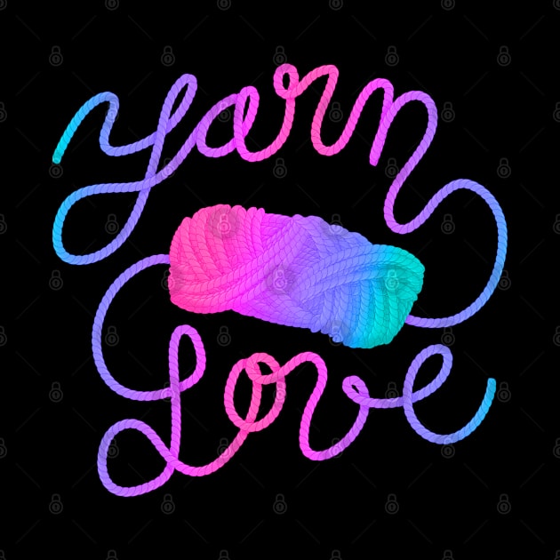 Neon Yarn Love by Jujufox