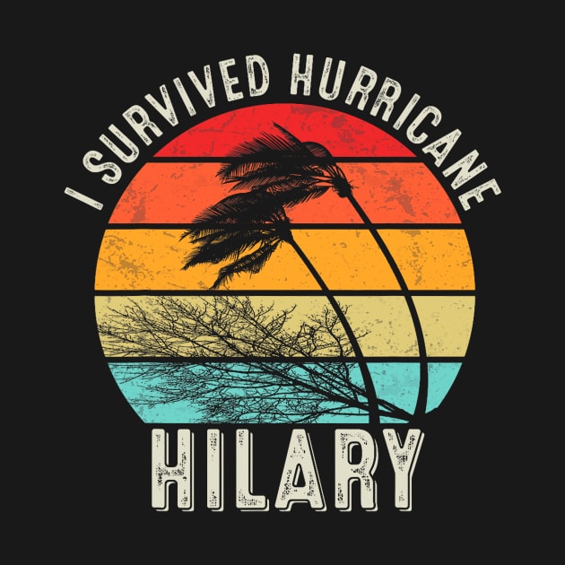 Vintage I Survived Hurricane Hilary by everetto