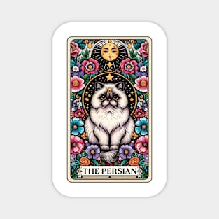Persian Cat Tarot Card Magnet