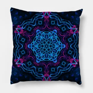 Mandala of Prosperity Pillow