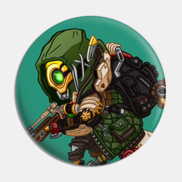 Borderlands 3 - FL4K & Mr. Chew Pin by eusrock