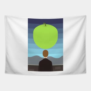 magritte art Tapestry