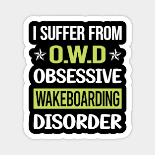 Obsessive Love Wakeboarding Wakeboard Wakeboarder Magnet