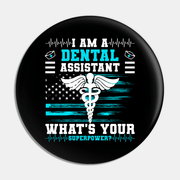 Dentist Appreciation Dentistry Dental Assistant Pin by IngeniousMerch