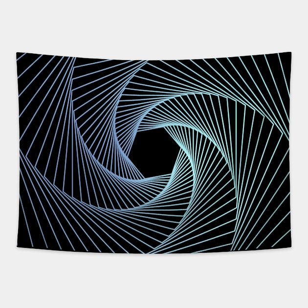 Geometric Abstract, Shapes, Artwork, Creative Design Tapestry by Utopia Shop