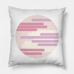 Pink and Purple Streams Pillow