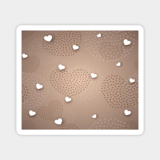 Heart Pattern Magnet