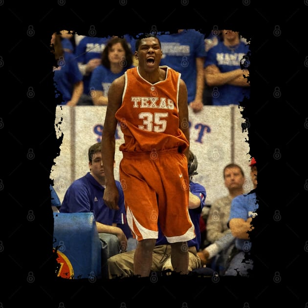 Young Kevin Durant in College by Omeshshopart