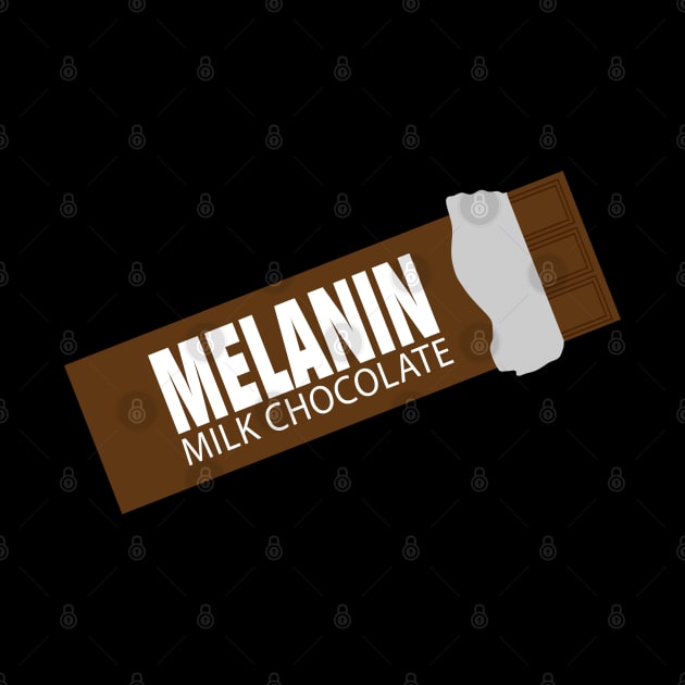 Melanin Milk Chocolate Candy Bar by blackartmattersshop