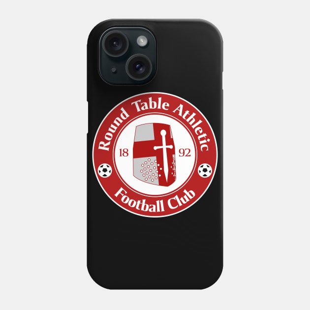 Round Table Athletic Football Club Phone Case by Kev Brett Designs