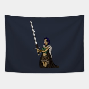 Hanna the Barbarian Tapestry