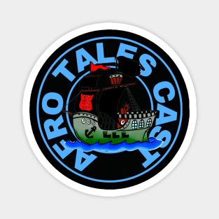 Afro Tales Ship logo Magnet