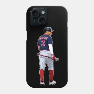 Xander Bogaerts #2 Walks Back Phone Case