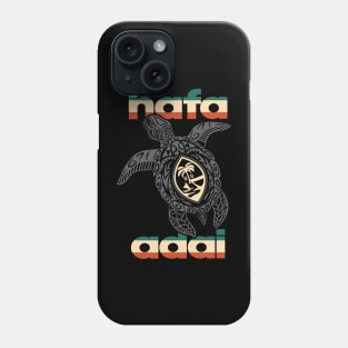 Hafa Adai Tribal Turltle Guam Phone Case