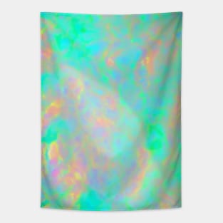 Opal Abstract Iridescent Pattern Tapestry