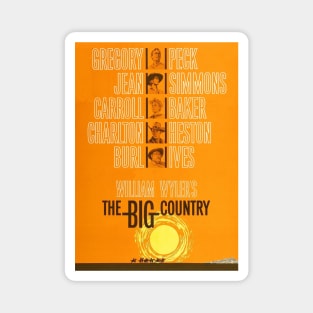 The Big Country Movie Poster Magnet