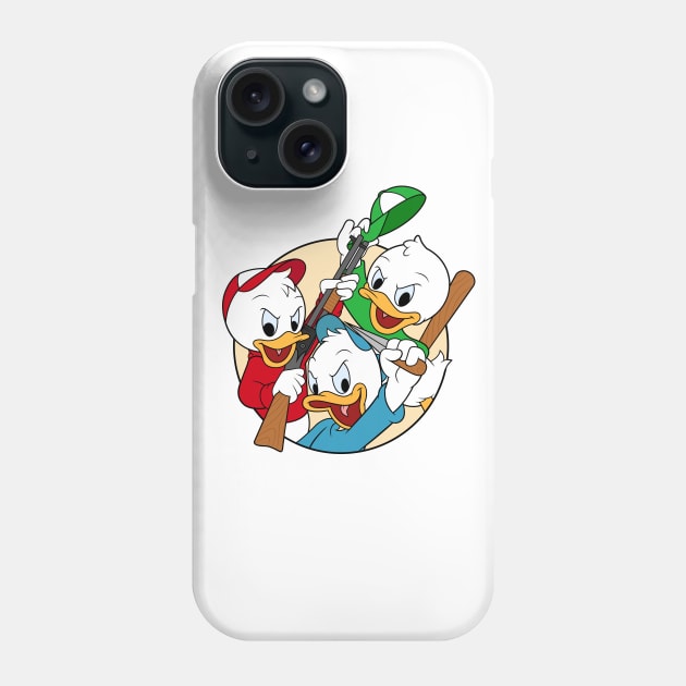 Huey Louie and Dewey Phone Case by Woah_Jonny