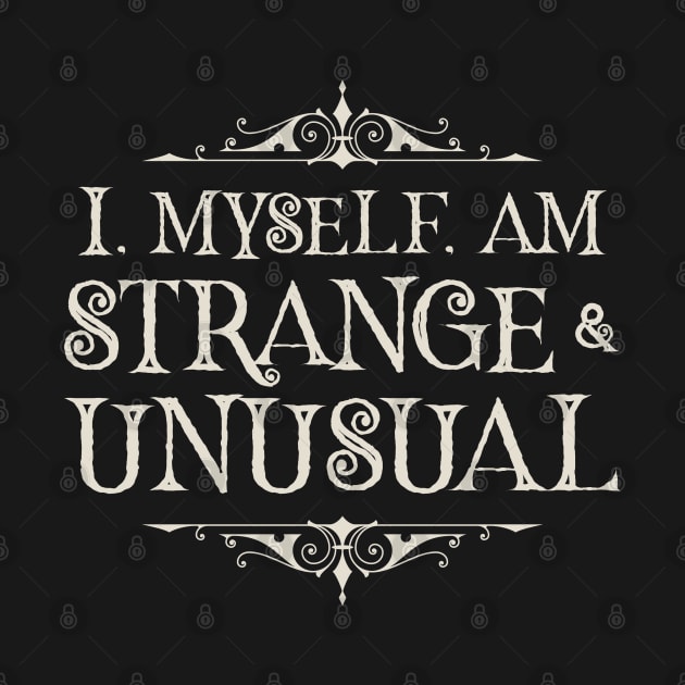 Strange and Unusual (Dark) by Epic Færytales