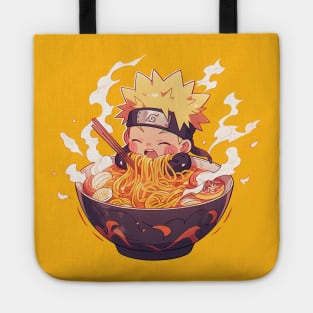 ramen noodles anime Tote