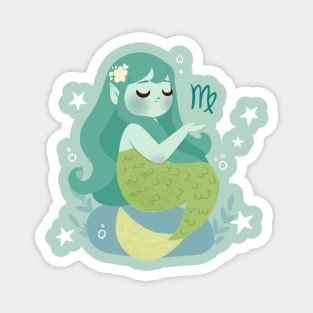 Virgo Mermaid Magnet