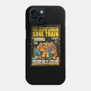 POSTER TOUR - SOUL TRAIN THE SOUTH LONDON 170 Phone Case