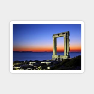 The Portara of Naxos Magnet