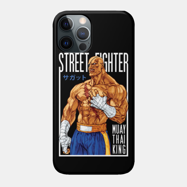 Street Fighter: Sagat - Street Fighter - Phone Case