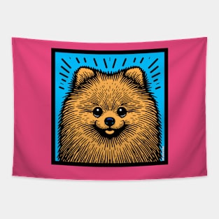 Pomeranian Pop Art Tapestry