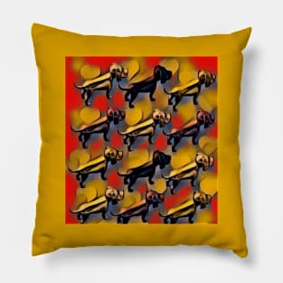 3D Funny Dogs Pillow