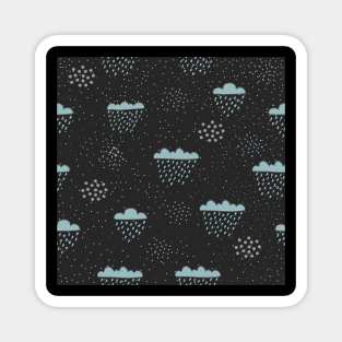 Night Rain Magnet