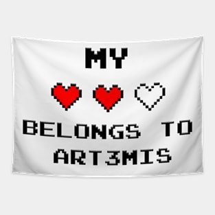 My heart belongs toArt3mis Tapestry