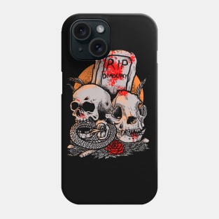 shirt democrazy Phone Case