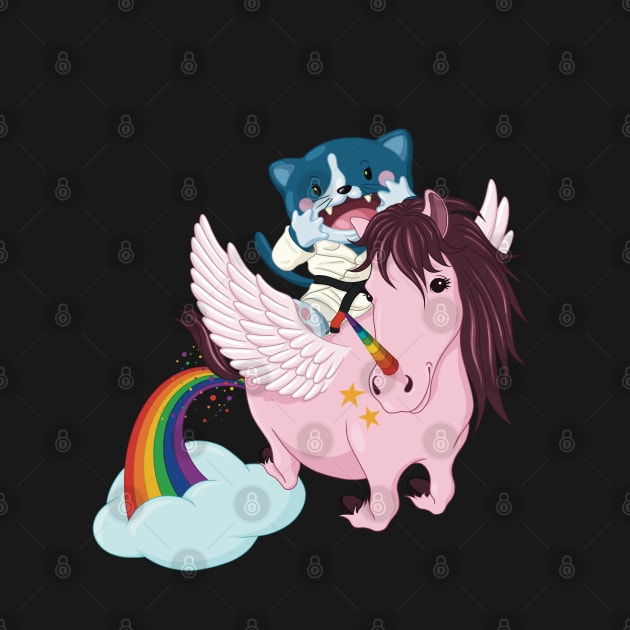 Unicorn rainbow fart by undersideland