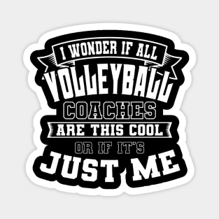 I Wonder If All Volleyball Coaches Are This Cool Magnet