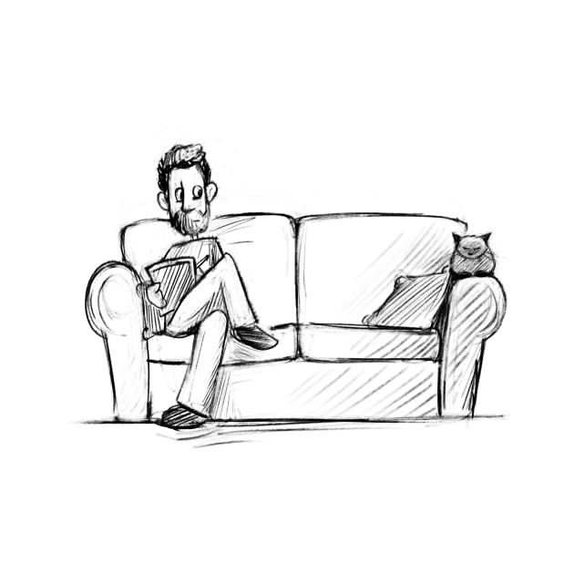 The dark side of the couch by Jason's Doodles